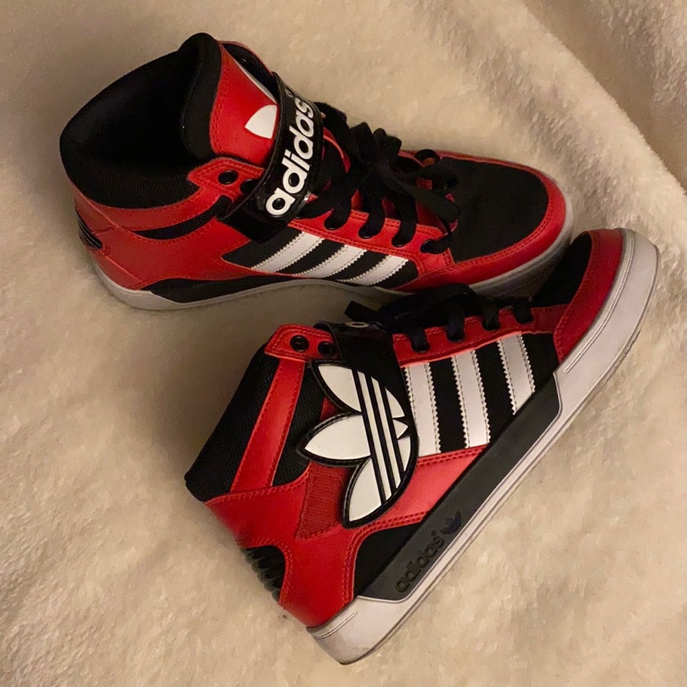 Velcro High Top Adidas